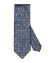 【送料無料】 エトン メンズ ネクタイ アクセサリー Floral Silk Tie Dark Blue