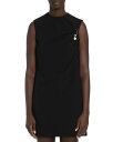 【送料無料】 ヴェルサーチ レディース ワンピース トップス Matte Satin Shift Dress Black