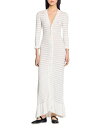 【送料無料】 サンドロ レディース ワンピース トップス Beaded Maxi Dress Ecru