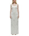 【送料無料】 シムカイ レディース ワンピース トップス Bex Sequin Gown Ivory