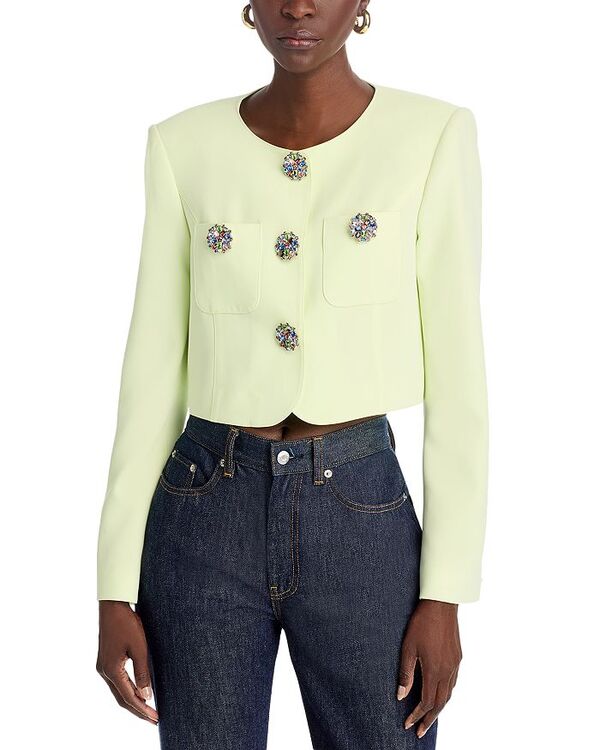 【送料無料】 サンク ア セプト レディース ジャケット・ブルゾン アウター Auden Jacket Lime Cream