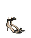 【送料無料】 ジャンヴィト ロッシ レディース サンダル シューズ Women's Portofino 70 Sandals Black Leather