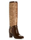 【送料無料】 ヴァレンティノ レディース ブーツ・レインブーツ シューズ Women's Pattie Calf Hair Boots Beige/Multi