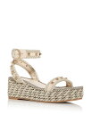 【送料無料】 ヴァレンティノ レディース サンダル シューズ Women's Rockstud Embellished Espadrille Sandals L...