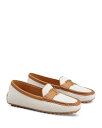 【送料無料】 トッズ レディース パンプス シューズ Women's City Gommino Driving Loafer Flats White