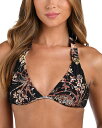 【送料無料】 ラジャンス レディース トップのみ 水着 Annabelle Jungle Triangle Bikini Top Black