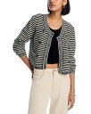 【送料無料】 フレーム レディース カーディガン アウター The Court Crewneck Cardigan Sweater Black Multi