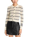 【送料無料】 フレーム レディース カーディガン アウター The Shrunken Cardigan Cream Mult