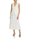【送料無料】 デレクラムテンクロスバイ レディース ワンピース トップス Lauren Mixed Media Dress Soft White