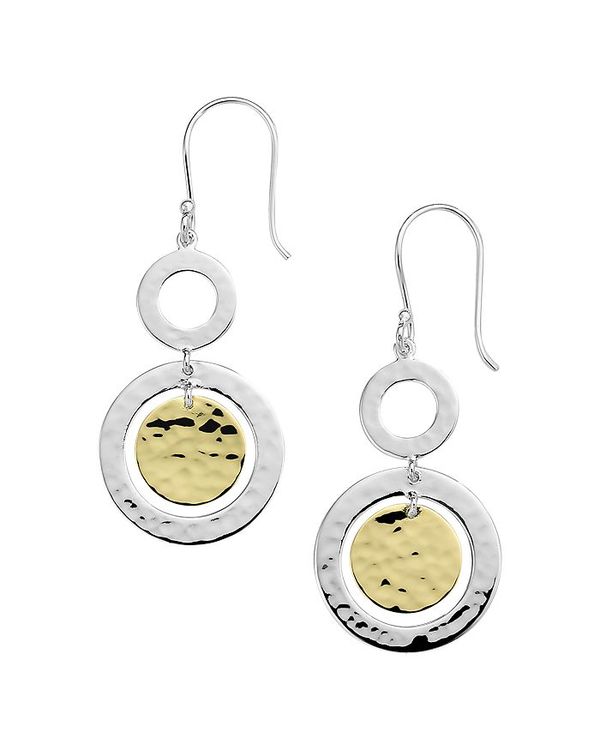 イッポリスタ レディース ピアス・イヤリング アクセサリー 18K Yellow Gold & Sterling Silver Classico Chimera Orbital Drop Earrings Gold/Silver