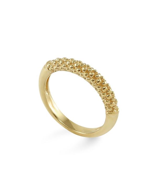 ラゴス レディース 指輪 アクセサリー 18K Gold Beaded Ring Gold