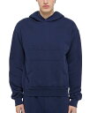 【送料無料】 ヘルムート ラング メンズ パーカー・スウェット アウター Embossed Studio Hoodie Indigo(4)