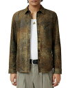 【送料無料】 ジョンバルベイトス メンズ ジャケット・ブルゾン アウター Kadd Regular Fit Lambskin Shirt Jacket Copp...