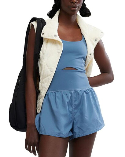 【送料無料】 フリーピープル レディース ジャンプスーツ トップス Free People Righteous Sleeveless Romper Skyline 【送料無料】 フリーピープル レディース ジャンプスーツ トップス Free People Righteous Sleeveless Romper Skyline