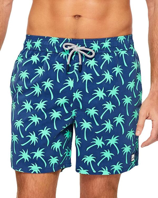 【送料無料】 トムアンドテディ メンズ ハーフパンツ・ショーツ 水着 Palms Swim Trunk Navy