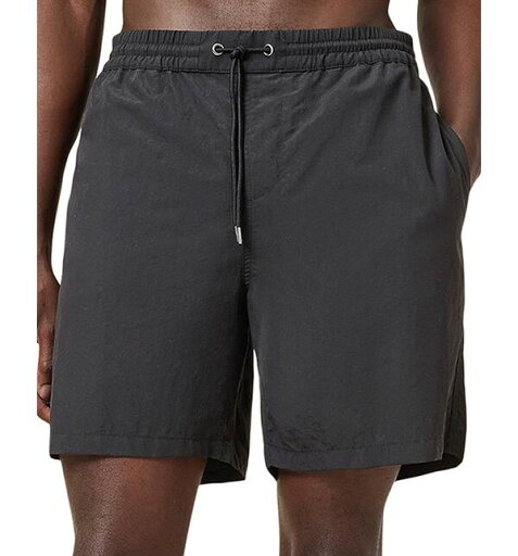 【送料無料】 オールセインツ メンズ ハーフパンツ・ショーツ 水着 Warden Nylon Regular Fit Swim Trunks Jet Black 【送料無料】 オールセインツ メンズ ハーフパンツ・ショーツ 水着 Warden Nylon Regular Fit Swim Trunks Jet Black