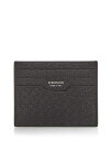 【送料無料】 フェラガモ メンズ 財布 アクセサリー Gancini Leather Card Case Nero