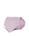 【送料無料】 フェラガモ メンズ ネクタイ アクセサリー Silk Classic Gancini Tie Rosa