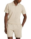 【送料無料】 レイス メンズ ポロシャツ トップス Albany Regular Fit Textured Quarter Zip Polo Shirt Sto...