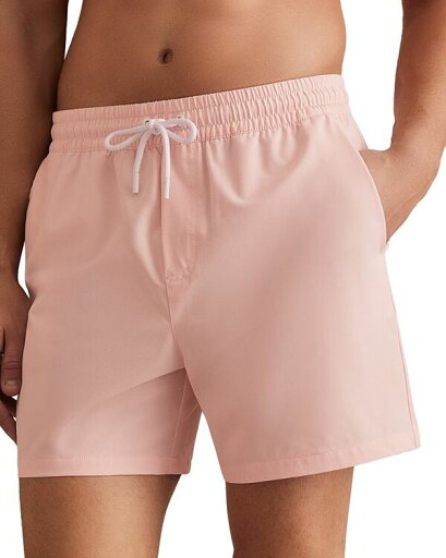 【送料無料】 レイス メンズ ハーフパンツ・ショーツ 水着 Cliff Plain 4.9" Swim Shorts Pink 【送料無料】 レイス メンズ ハーフパンツ・ショーツ 水着 Cliff Plain 4.9" Swim Shorts Pink