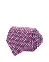 【送料無料】 カナーリ メンズ ネクタイ アクセサリー Silk Classic Geometric Tie Bright Red