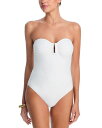 【送料無料】 コビーハルペリン レディース 上下セット 水着 Becca One Piece Swimsuit Ivory