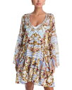 【送料無料】 キャミラ レディース ワンピース トップス Silk Printed A-Line Dress Throne Games