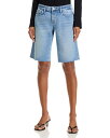 【送料無料】 ラジャンス レディース ハーフパンツ・ショーツ ボトムス Elise Low Rise Denim Bermuda Shorts Zion