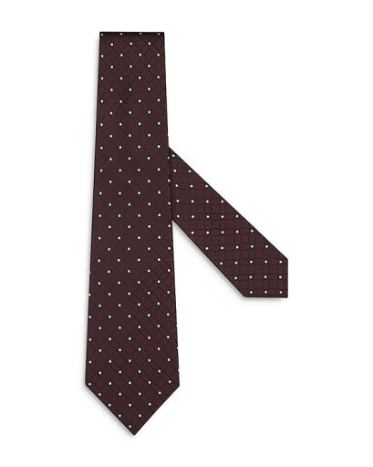 【送料無料】 ゼニア メンズ ネクタイ アクセサリー Classic Silk Tie Burgundy 【送料無料】 ゼニア メンズ ネクタイ アクセサリー Classic Silk Tie Burgundy