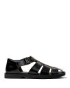 【送料無料】 カンペール メンズ サンダル シューズ Men's Black Don Fisherman Sandals Black
