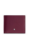 【送料無料】 モンブラン メンズ 財布 アクセサリー Meisterstuck Leather Wallet Dark Red