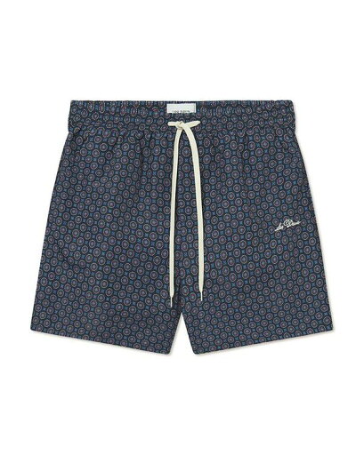 【送料無料】 レ ドゥ メンズ ハーフパンツ・ショーツ 水着 Stan Ornament Printed 5.9" Swim Shorts Navy 【送料無料】 レ ドゥ メンズ ハーフパンツ・ショーツ 水着 Stan Ornament Printed 5.9" Swim Shorts Navy