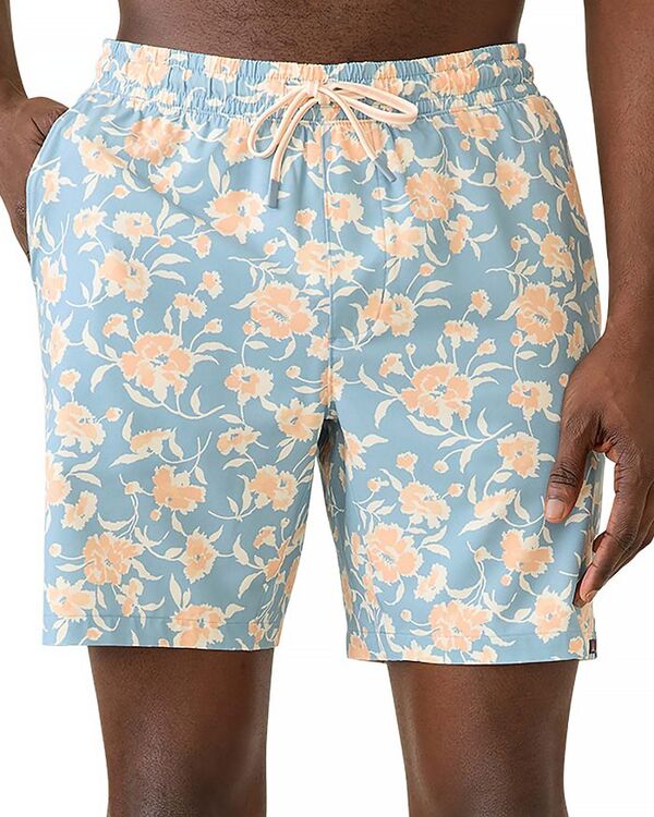 【送料無料】 ファレティ メンズ ハーフパンツ・ショーツ 水着 Shorelite 7" Swim Trunks River Waters Blossom