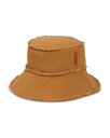 【送料無料】 サンドロ メンズ 帽子 アクセサリー Cotton Bucket Hat Camel