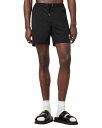 【送料無料】 オールセインツ メンズ ハーフパンツ・ショーツ 水着 Orlando Swim Shorts Jet Black