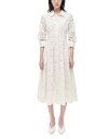 【送料無料】 シムカイ レディース シャツ トップス Jazz Eyelet Midi Shirtdress White