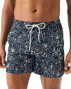 【送料無料】 エトン メンズ ハーフパンツ・ショーツ 水着 Palm Tree Swim Shorts Dark Blue