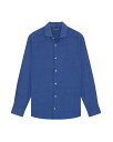 【送料無料】 フレスコボールカリオカ メンズ シャツ トップス Antonio Linen Shirt Navy-Blue(4)