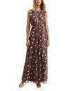 【送料無料】 フェイズ・エイト レディース ジャンプスーツ トップス Maxine Chiffon Dot Print Jumpsuit Latte
