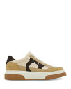 【送料無料】 フェラガモ メンズ スニーカー シューズ Men's Cassina Leather Sneakers Stone