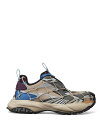 【送料無料】 ヴェルサーチ メンズ スニーカー シューズ Men's Netted Sneakers Mastic