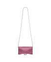 【送料無料】 バレンシアガ レディース 財布 アクセサリー Hourglass Wallet on Chain with Rhinestones Pink