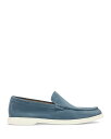 【送料無料】 ボス メンズ スリッポン・ローファー シューズ Men's Sienne Slip On Moc Toe Loafers Open Blue