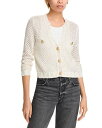【送料無料】 ラジャンス レディース ニット・セーター カーディガン アウター Blanca Sequinned Cropped Cardigan Ivory/...