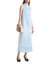 【送料無料】 アルチュザラ レディース ワンピース トップス Noor Silk Turtleneck Dress Sea Mist