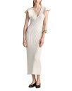 【送料無料】 アルチュザラ レディース ワンピース トップス Trey Midi Dress Natural White