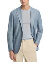【送料無料】 イレブンティ メンズ ジャケット・ブルゾン アウター Cotton Linen Blend Regular Fit Jersey Soft Jac...