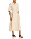 【送料無料】 ファビアナ フィリッピ レディース シャツ トップス Fabiana Fillipi Belted Shirt Dress Light Beige