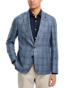 【送料無料】 ピーター・ミラー メンズ ジャケット・ブルゾン アウター Ames Plaid Soft Jacket Blue Pearl