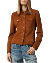 【送料無料】 ヴェルサーチ レディース ジャケット・ブルゾン アウター Suede Jacket Tobacco